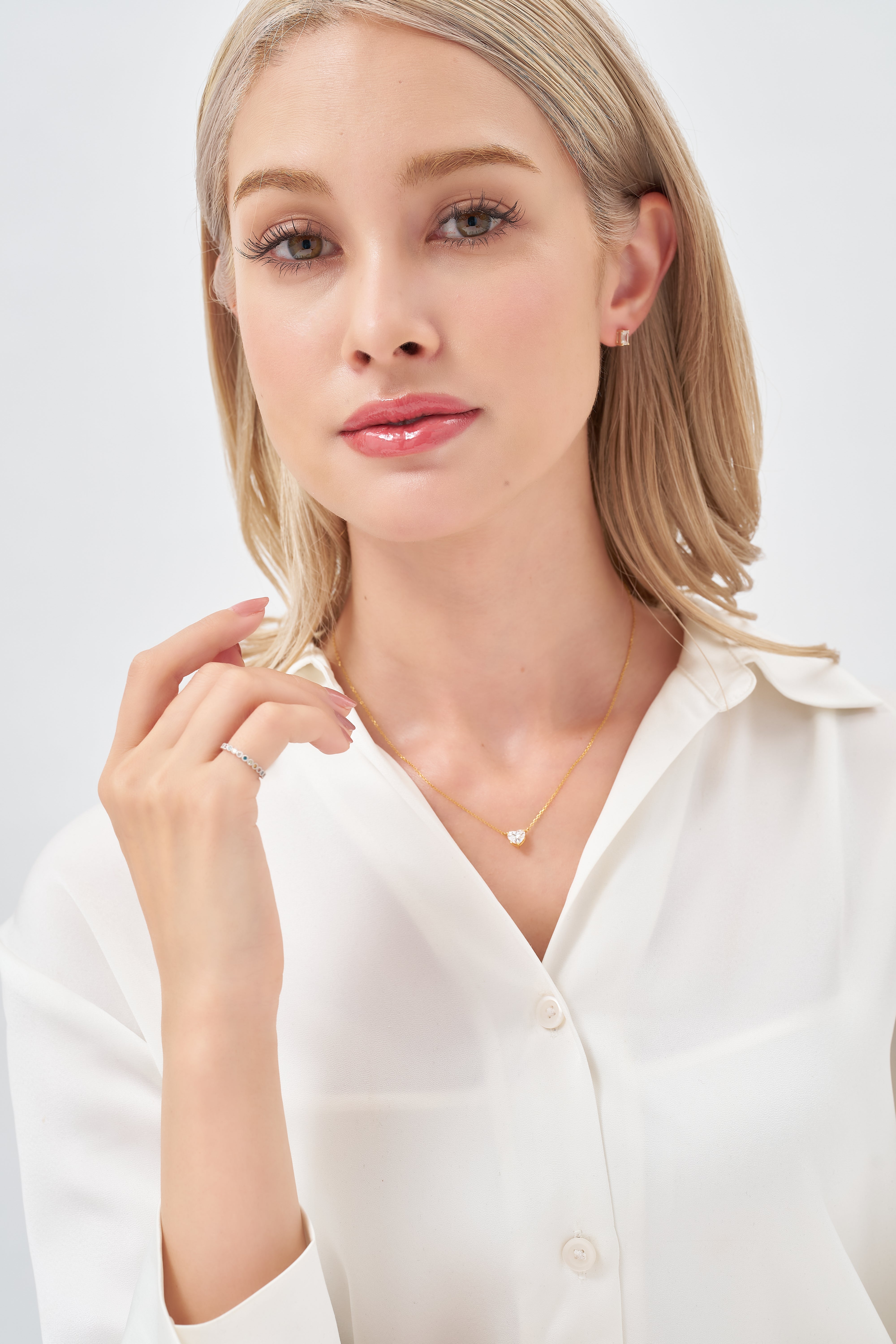 HEART SOLITAIRE PENDANT