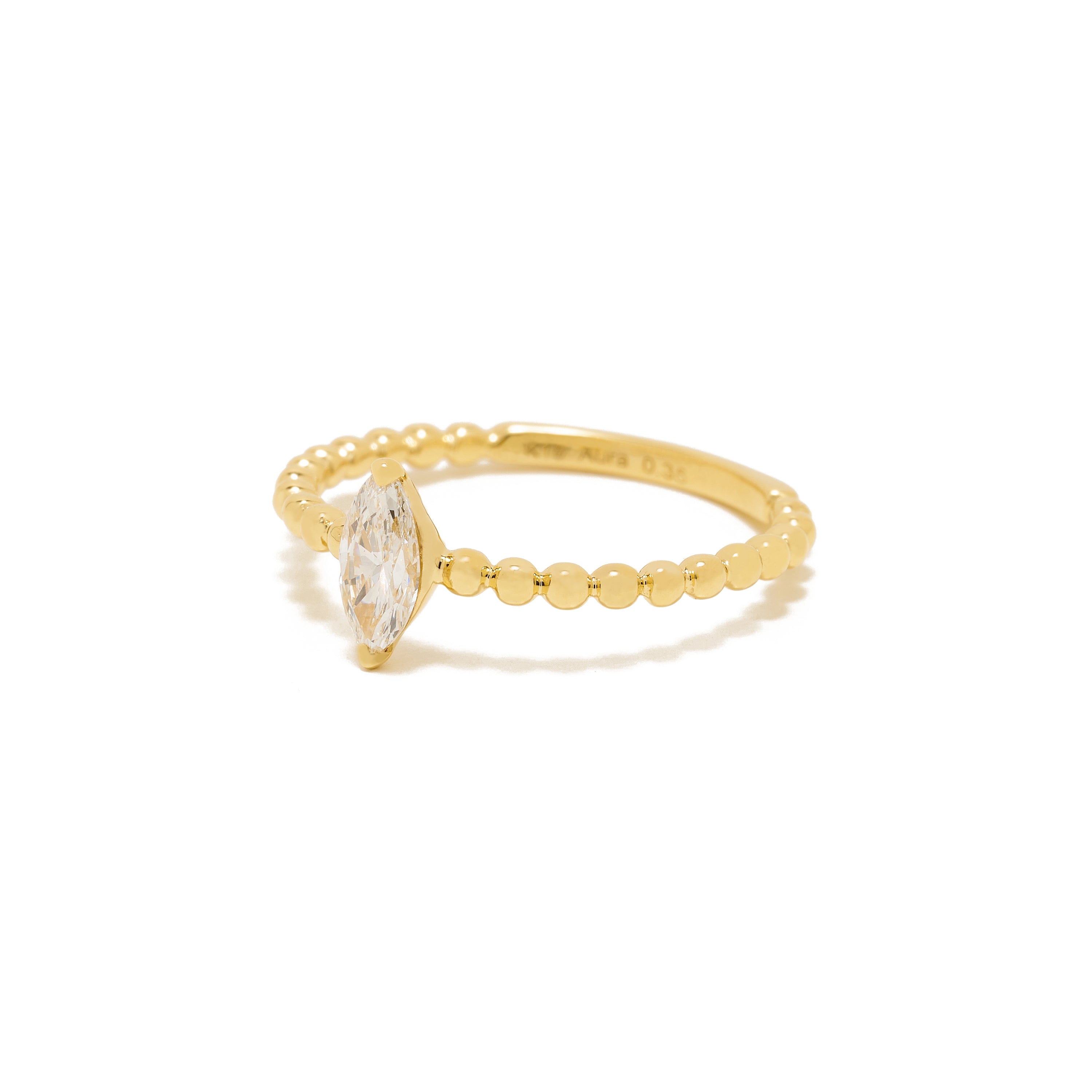 MARQUISE BALL RING