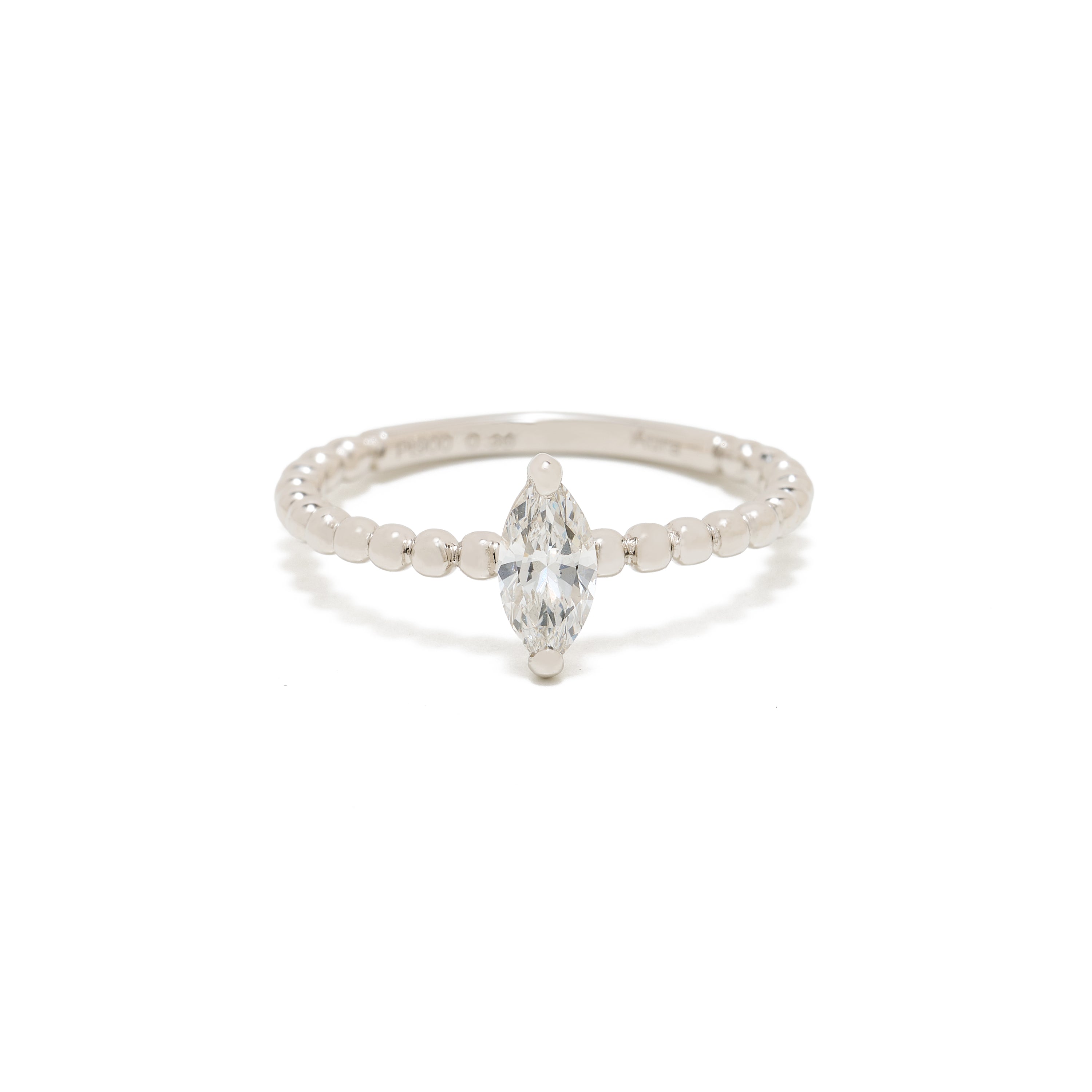 MARQUISE BALL RING