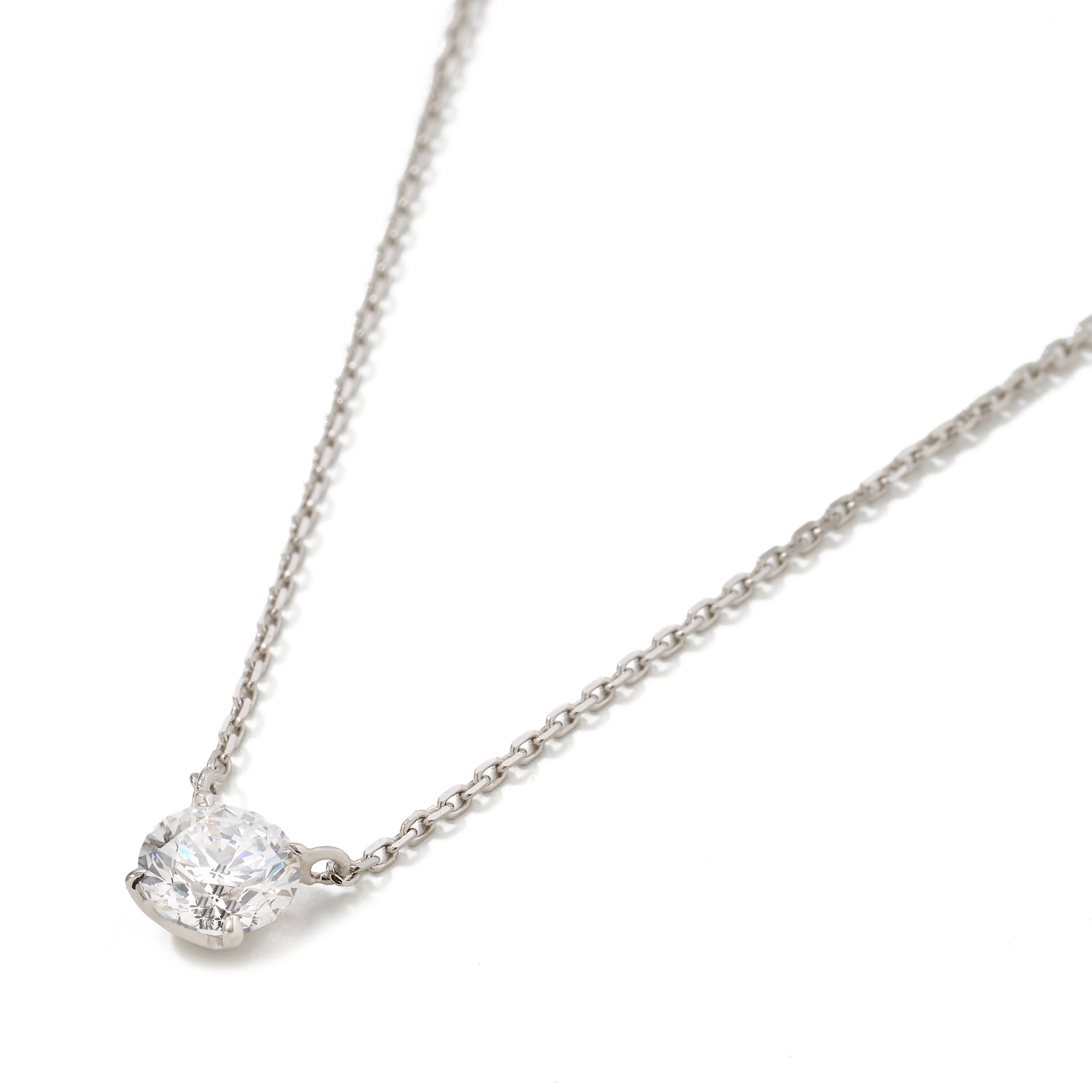 ROUND SOLITAIRE PENDANT