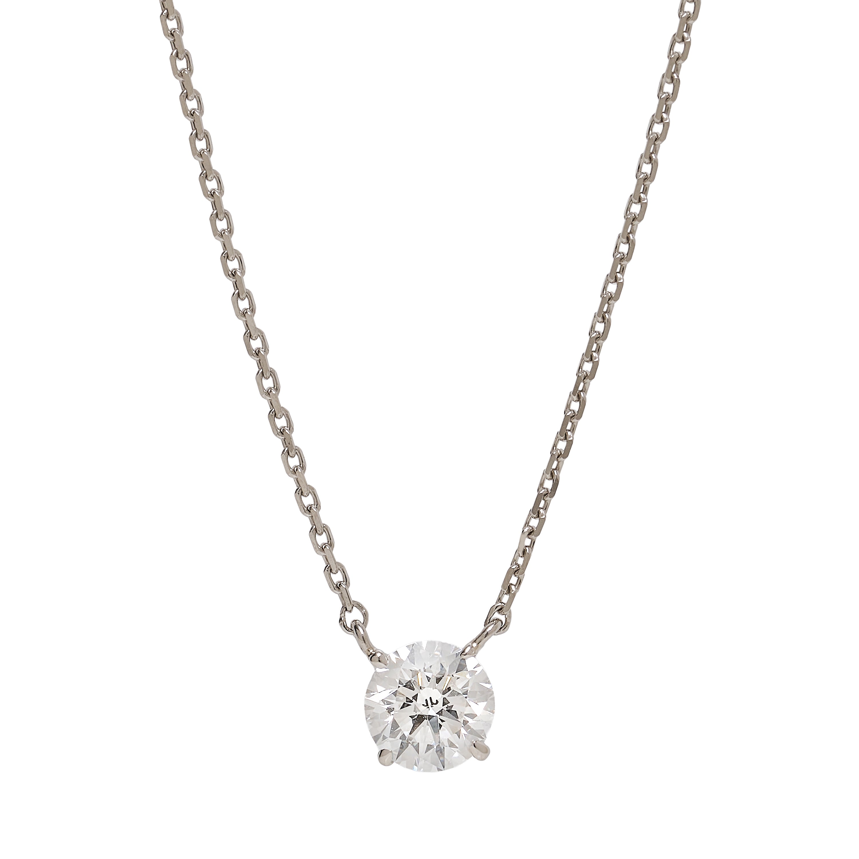 ROUND SOLITAIRE PENDANT