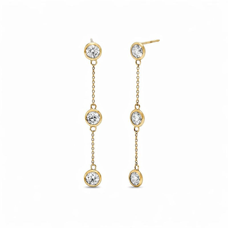 BEZEL STATION STUD EARRING – BOLD