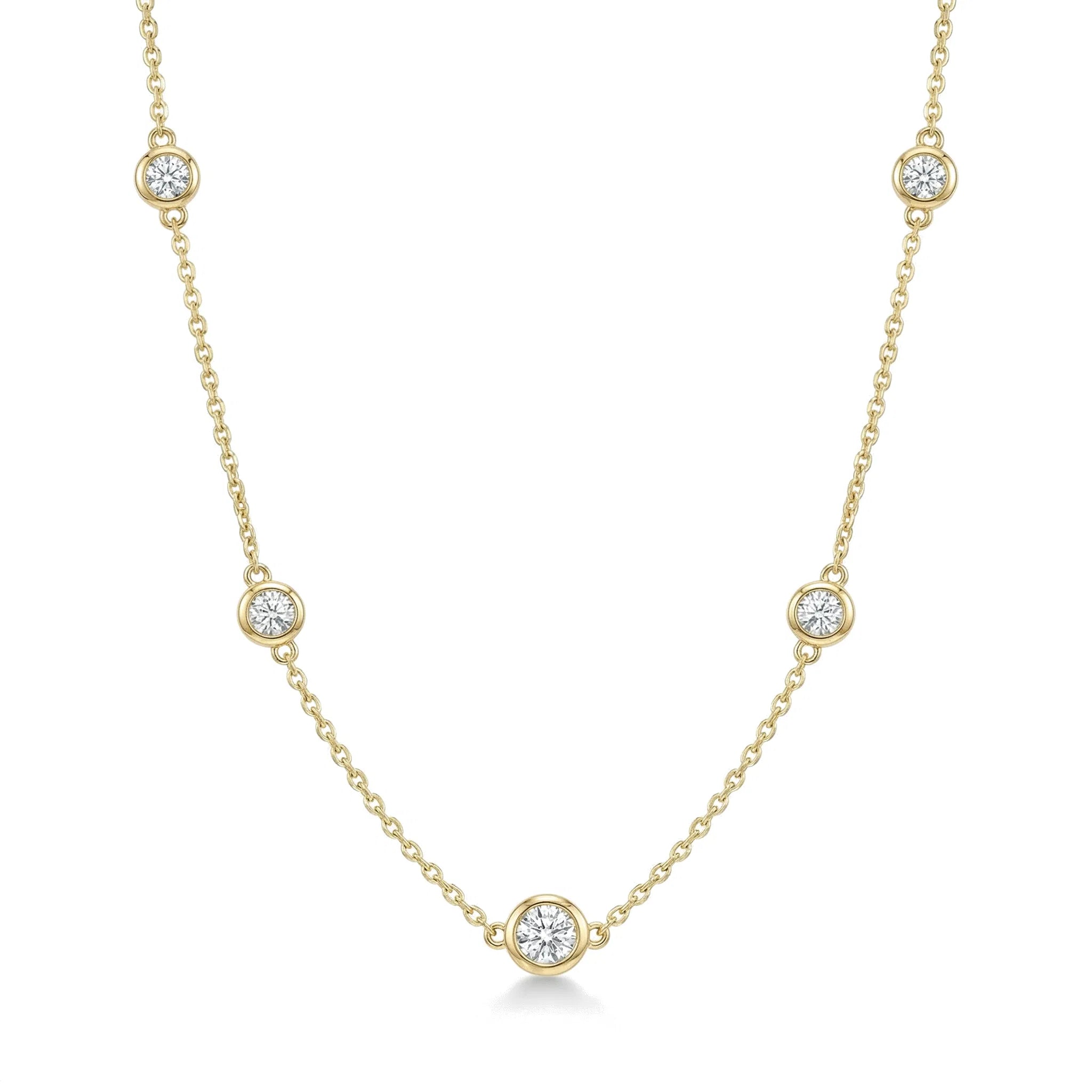 BEZEL STATION NECKLACE