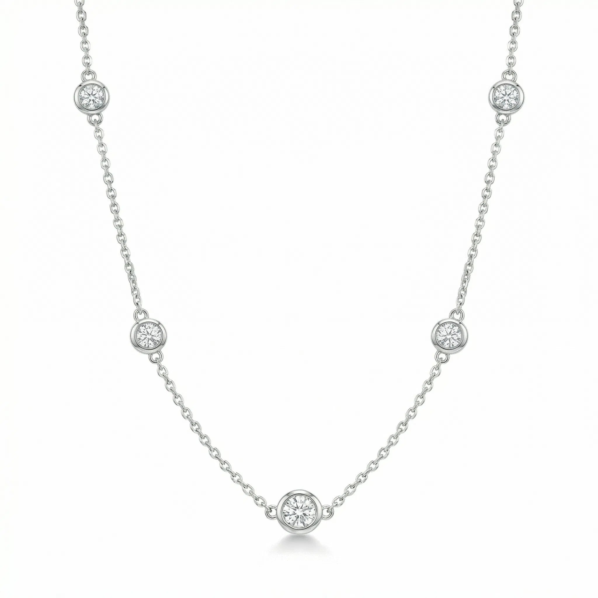 BEZEL STATION NECKLACE