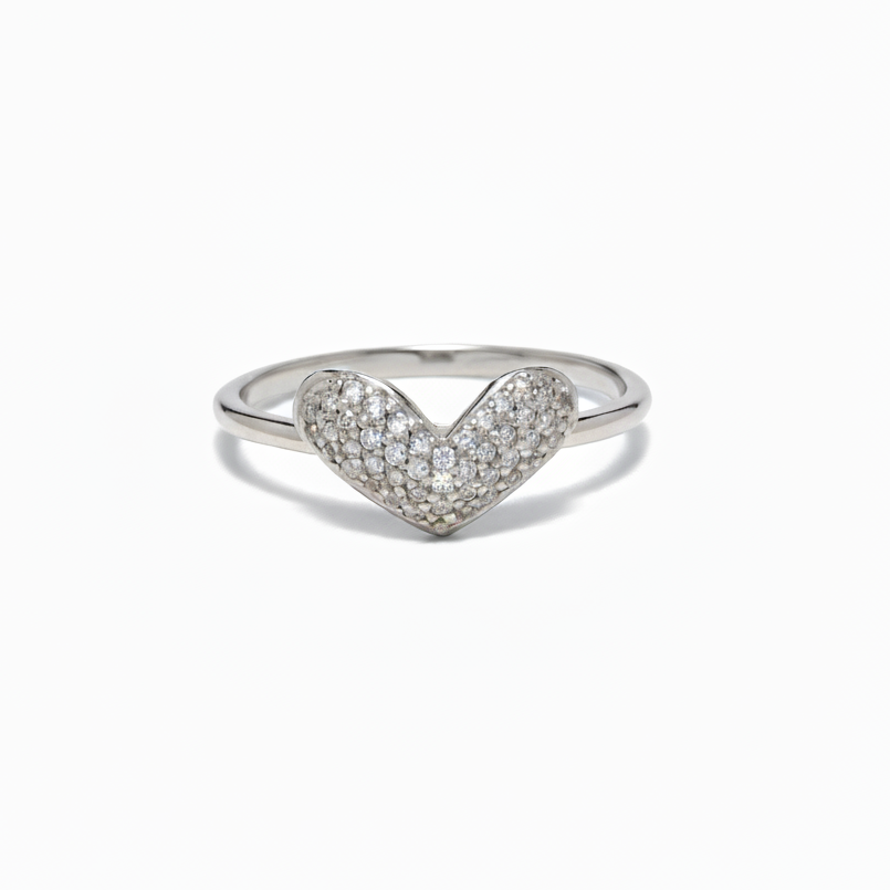 PAVÉ HEART RING