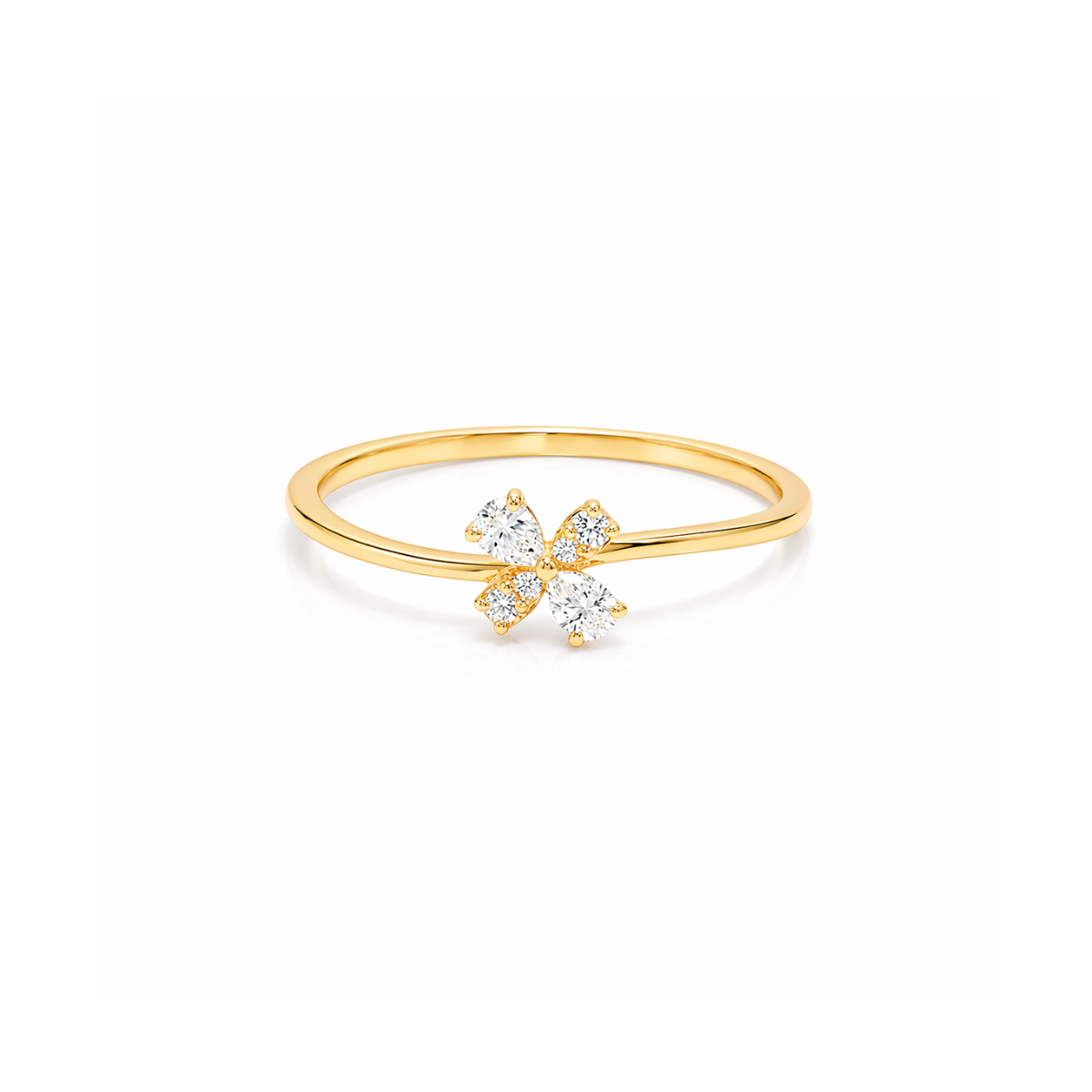 CLOVER DIAMOND RING