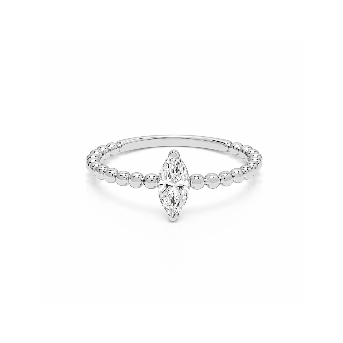MARQUISE BALL RING