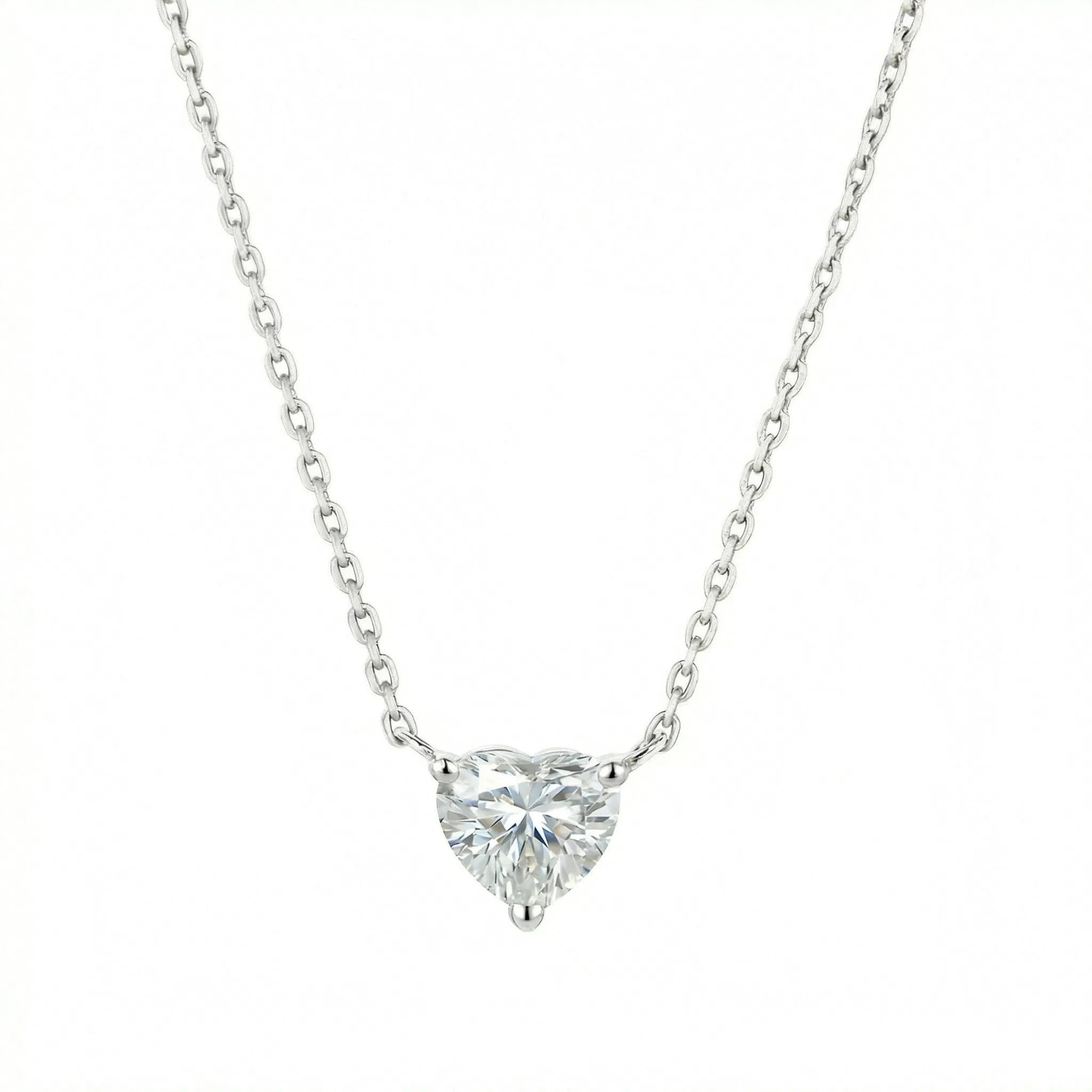 HEART SOLITAIRE PENDANT